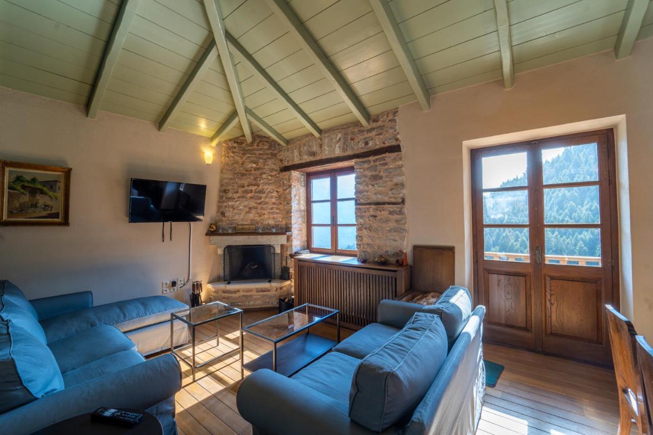 Maisonette Korfes-Κορφές-Μ Δύο Αυτόνομοι Όρoφοι Της Βίλας Κορφές Για Οικογένειες Και Μικρές Παρέες Карпенисион Экстерьер фото